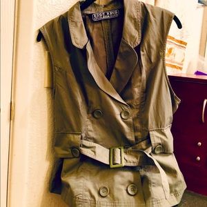 NEW! LAST KISS VEST inOlive Green Color size XL